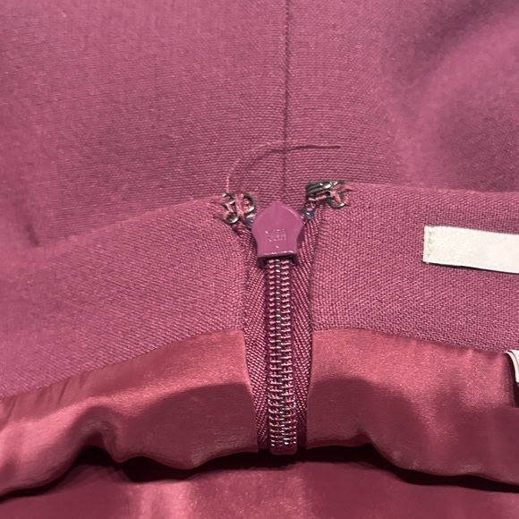 Halogen Deep Wine Pencil Skirt - Picture 4 of 5